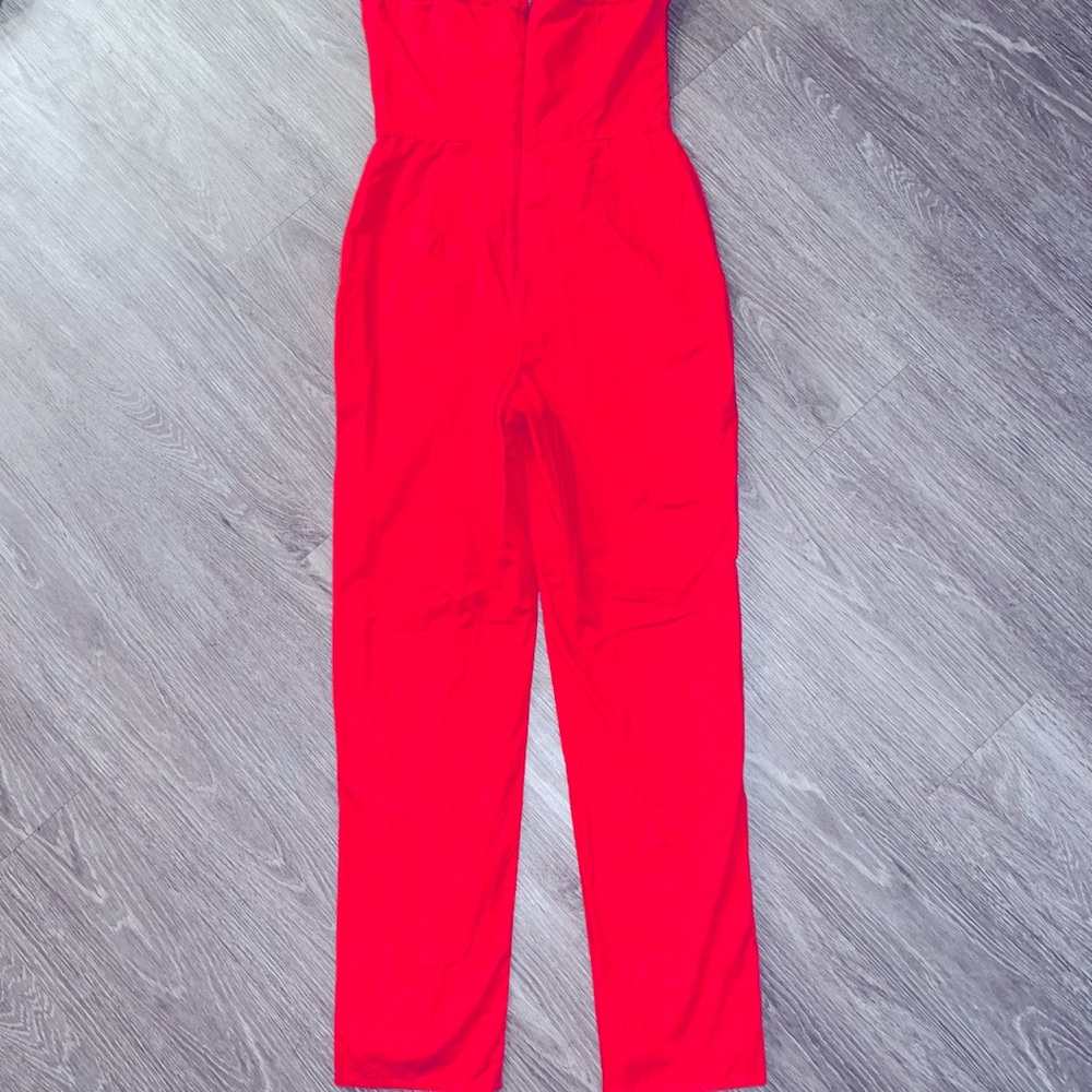 Revolve Gino Jumpsuit Lovers + Friends in Cherry Red size S - Picture 5 of 5